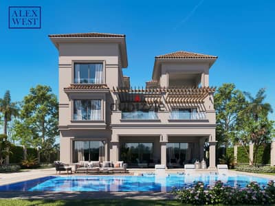 فيلا للبيع في Square Alex West | 4 غرف وتقسيط 3 سنوات في الإسكندرية