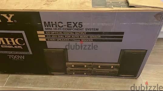 Cassette Sony 700W MHC-EX5