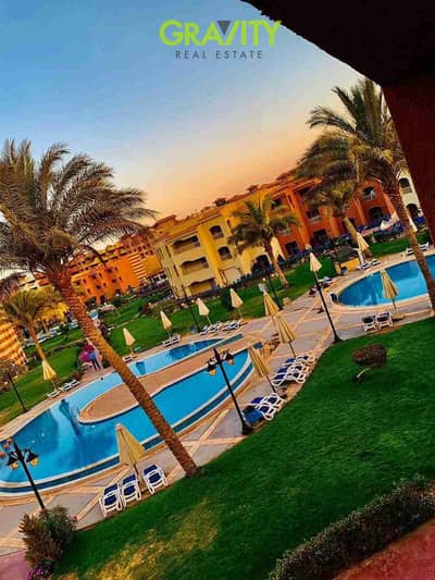 Two-bedroom chalet, ground floor, with a garden in South Beach, immediate delivery, in installments over 6 years - immediate delivery - South Beach - Ain Sokhna