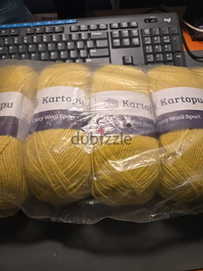 Kartopu Yarn - Mustard Yellow