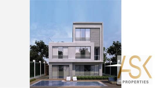 For the price of an apartment, get your villa on a 14-year installment plan in the prestigious Park Valley Lake 2 compound in New Zayed.