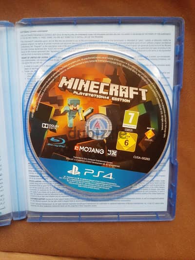  MINECRAFT - PS4 - للبيع 