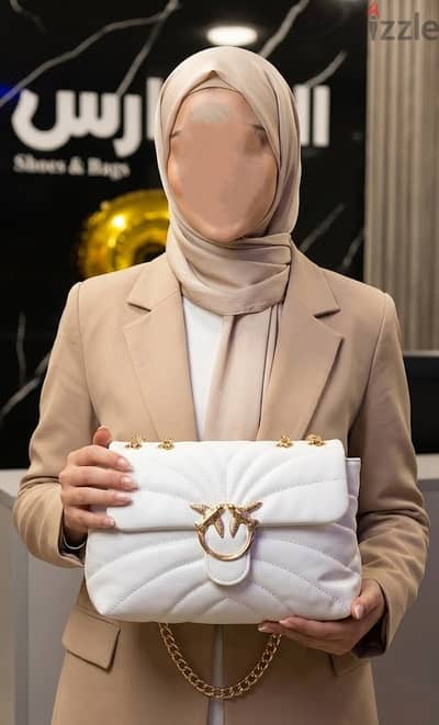شنطة PINKO بالبوكس والجراب القماش