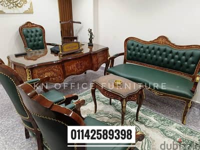 مكتب كلاسيك خشب زان احمر صافي مطعم