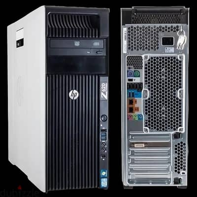 كيسة HP Z620 للبيع بروسيسور 1620 V2 رامات 16 جيجا ssd 128 gb