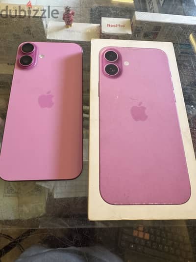 iPhone 16 plus 256 Gb 95 battery health with box