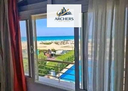 للبيع باطلالة بحر ولاجون لافيستا راس الحكمة تقسيط 8سنين الساحل الشمالي/ Lavista Ras ElHekma North Coast