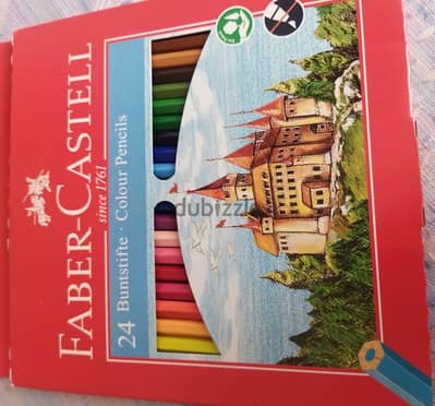 الوان فايبر كاستل ٢٤ لون  تركي faber castell