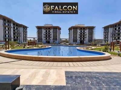 Ready to move now!!!(( view AUC))+finished U apartment VIP+typical floor in best location  206m 3bed +3bath with a pool view & landscape