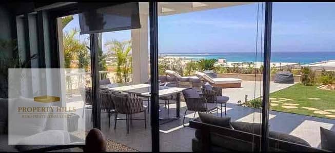 اقل سعر شاليه اول صف علي البحر متشطب بالاجهزه الكهربائيه مقدم (مليون جنيه) في راس الحكمه جنب فوكا باي و جفيرا ،لافيستايعني برايم لوكيشن جنب اعلي مطورين