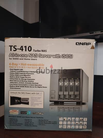 QNAP TS-410 NAS Storage Server