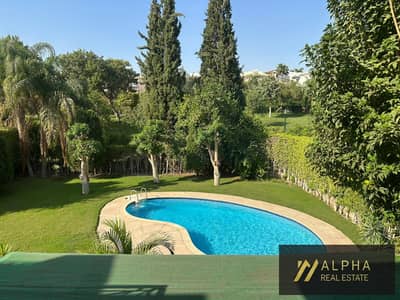 Luxury Villa for Rent in Katameya Heights 1115sqm Land 630sqm BUA 6 Master Bedrooms