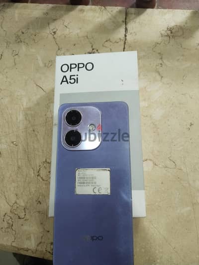 جهاز oppo A5i رمات 4 مساحة 128 نستعمل بحالة الزيرو