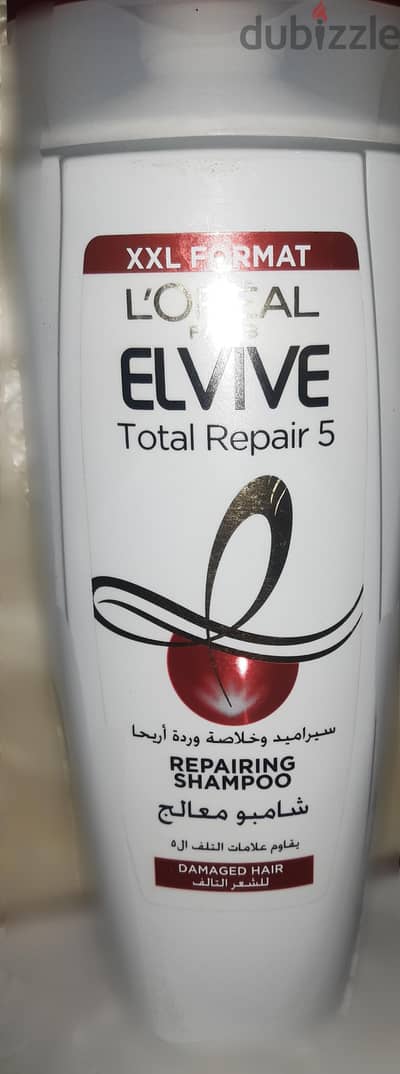 loreal elvive Paris total repair 5 preparing shampoo