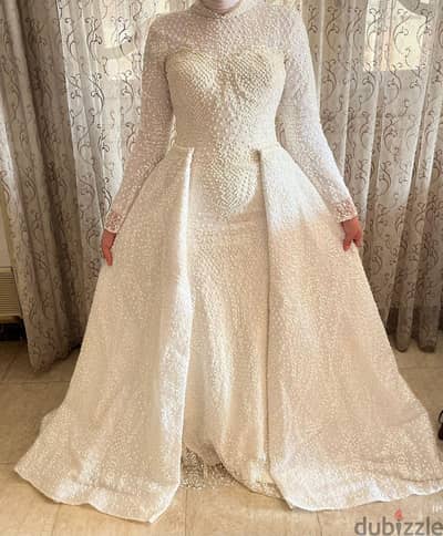 wedding dress 2 looks