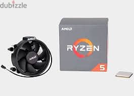 ryzen 5 2600 with fan and a320 mb bundle للبيع او للبدل