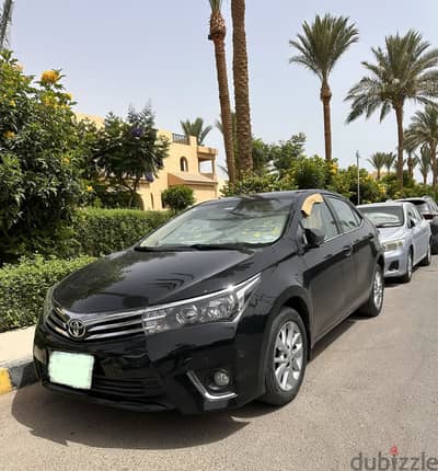Toyota Corolla 2016 (88000km) تويوتا كورولا بحاله ممتازه اول مالك
