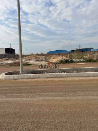 للبيع قطعة ارض 2000 متر نشاط غذائي بالمنطقة الصناعية ببرج العرب الجديدة