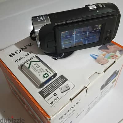 كاميرا سوني هاندي كام Sony Handycam HDR-CX405 بحالة الزيرو - زووم 60x