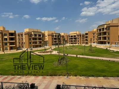 شقه ب فيو لاندسكيب  في برايم لوكيشن في قلب الخمائل مساحه 168 متر متشطبه  EL khamayel compound ف الشيخ زايد افضل  لوكيشن  بجوار ابوابه والخدمات
