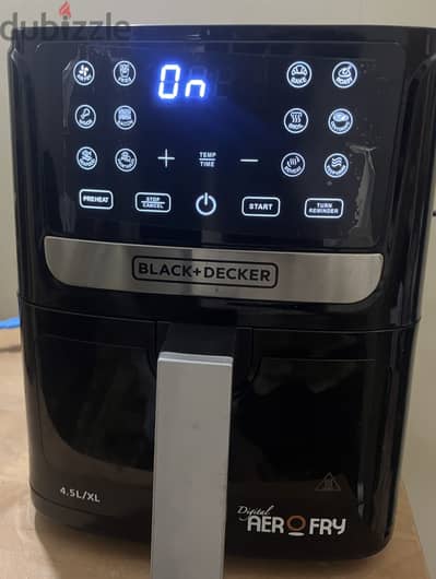اير فراير بلاك ديكر سعه 4.5 لتر black & decker