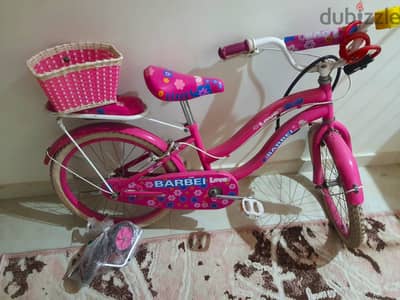 عجلة باربى بناتي مقاس ٢٠ لون بينك - Barbie Girls' Bicycle, Pink color
