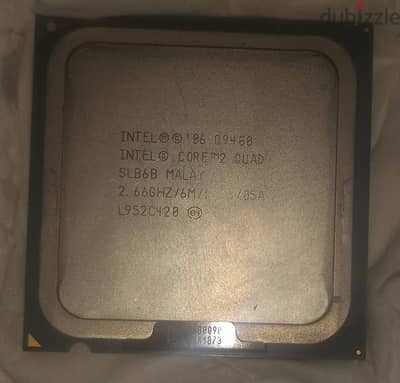 بروسيسوcore 2 quad 9400 في حاله ممتازه