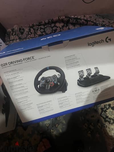 Logitech G29 جديدة متبرشمة