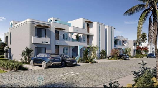 شاليه  في بيت البحر سيدي حنيش – 135م  بجوار سيلفر ساندز وهاسيندا
