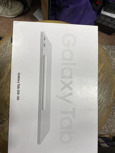 Galaxy Tab S10 Plus 5G 12.4 inch 256/12G Silver جديد
