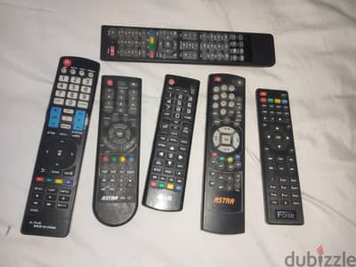 ريموتات تليفزيون