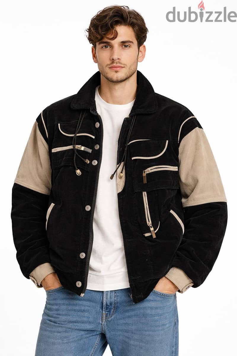 Fauxed fur men jacket 3