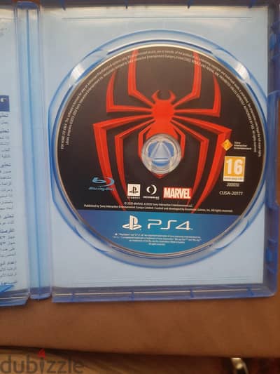  SPIDER-MAN: MILES MORALES - PS4 - للبيع 
