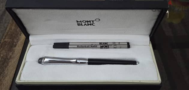 Mont Blanc StarWalker rollerball pen set