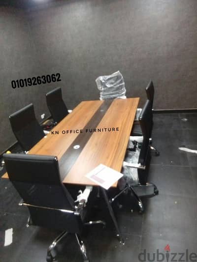 ترابيزة اجتماعات خشبmdf اسباني  ميتينج روم Meeting room/ Meeting table