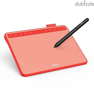 ugee 6.5″ Drawing Tablet S640 - red مستعمل بحالة الجديد