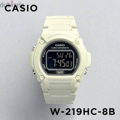 CASIO WATCH W219HC-8B