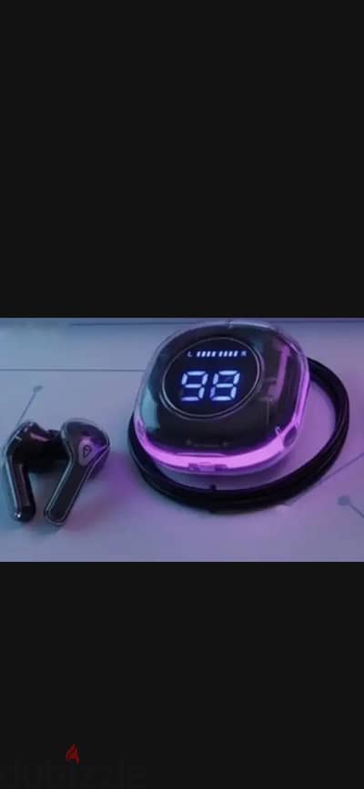 Wireless Earbuds with LED Display Case