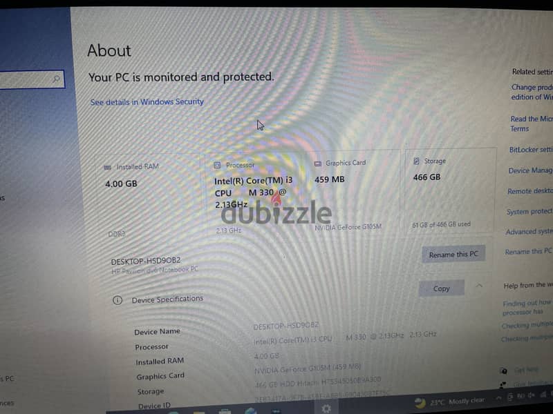 Laptop hp 1