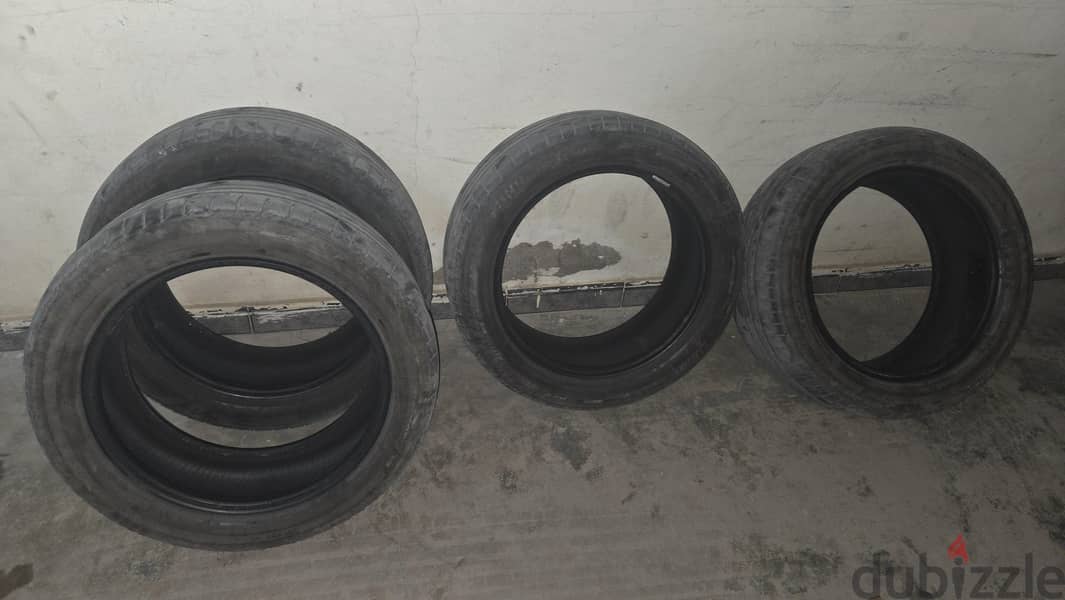 run flat 225/50 r17 طقم كاوتش 1