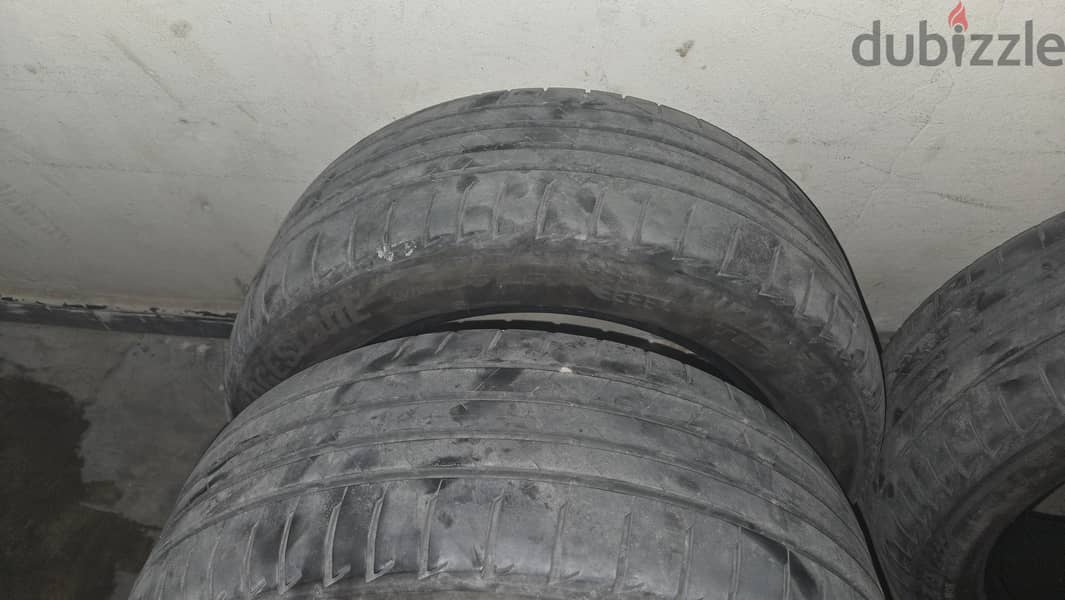 run flat 225/50 r17 طقم كاوتش 2