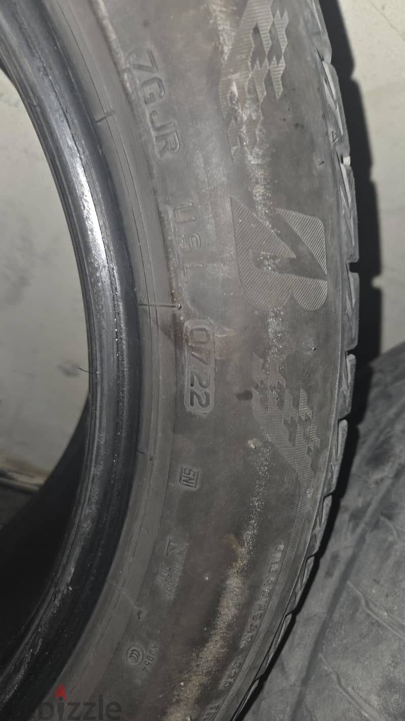 run flat 225/50 r17 طقم كاوتش 7