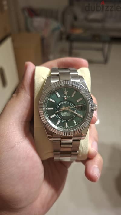 Rolex Sky Dweller Green Dial