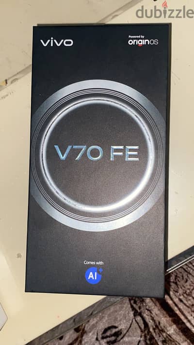 vivo v 70 Fe مش مستعمل جديد بورقته
