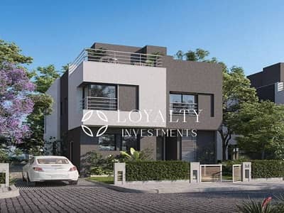  تاون هاوس ميدل 224م + 200م أرض للبيع في بالم هيلز نيو كايرو | بمقدم 9,500,000  Palm Hills New Cairo  - NEW CAIRO - READY TO MOVE