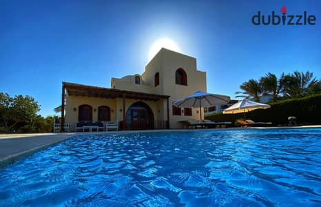 villa for Rent in Gouna 3 bedrooms with private heated pool