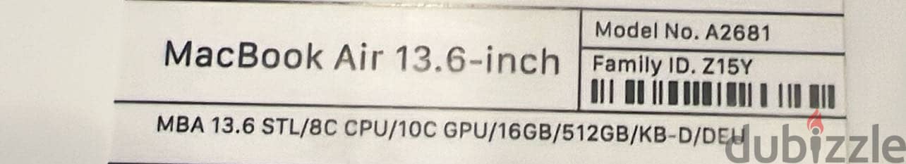 MacBook Air M2