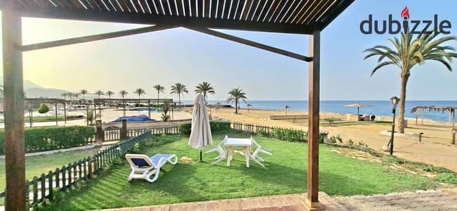 Villa for Rent in Marina Wadi Eldom - ein Sokhna - 3 bedrooms - 1 st row on the Sea