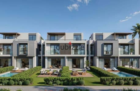 Corner townhouse villa for sale in One 33 Sheikh Zayed Compound