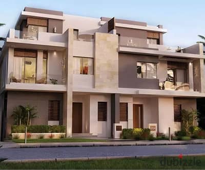 Twin house villa for sale with  ready to move, in Tawny Hyde Park Compound, 6th of October